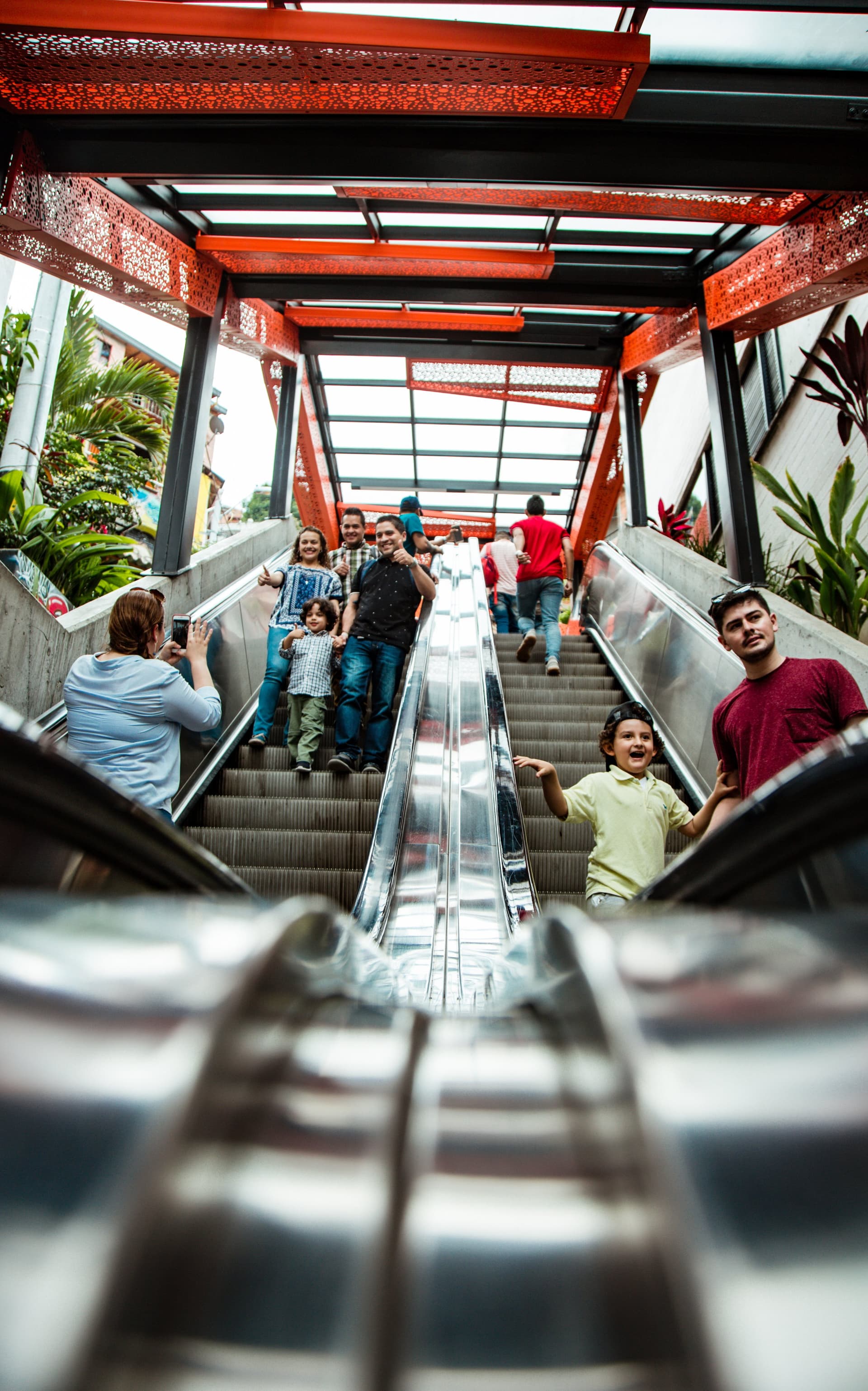 Escalas eléctricas de la Comuna 13