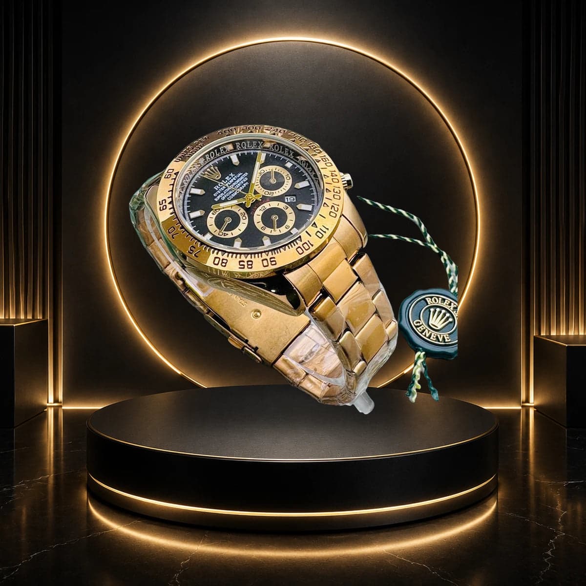 Reloj Cronografo Acero Bicolor para Eventos