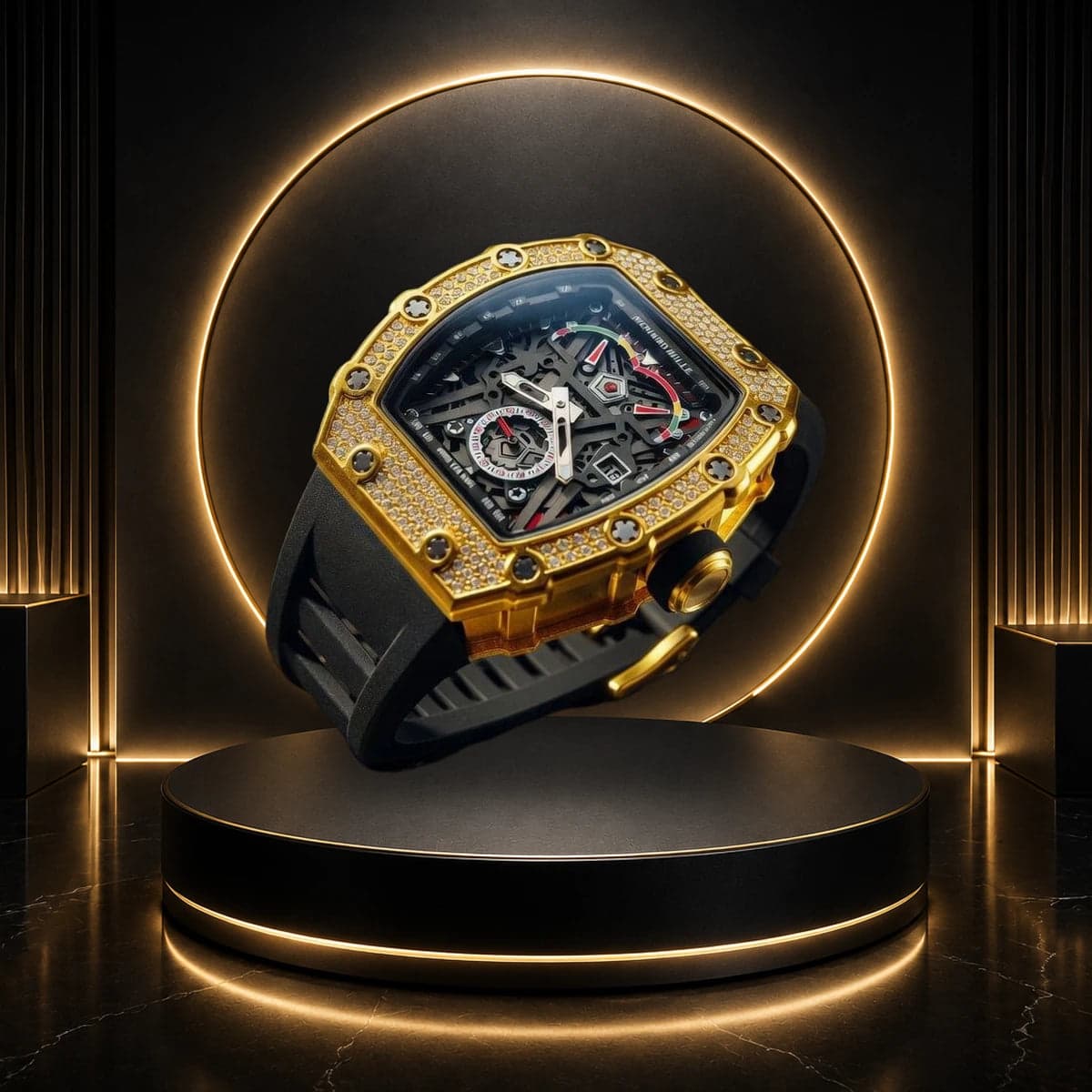Reloj Deportivo Skeleton para Viajes y Eventos
